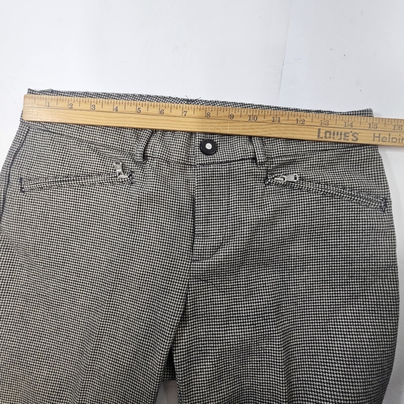 Ralph Lauren Black and White Houndstooth Pants - Picture 7 of 14
